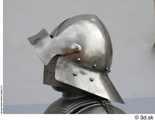 Photos Medieval Knight in plate armor 20 head helmet knight…